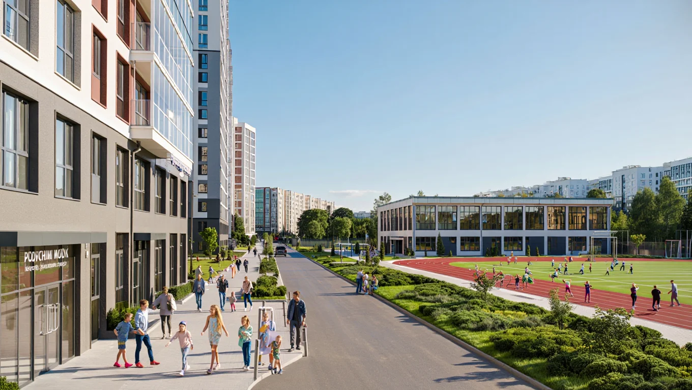 Новые объекты социальной инфраструктуры в Москве